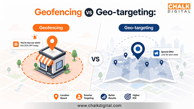 Geofencing vs Geo-targeting